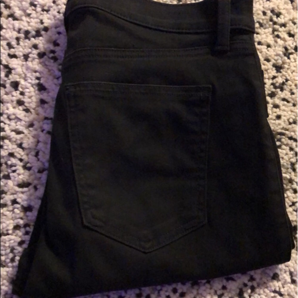 Lucky Brand High Waisted Black Bridgette Skinny